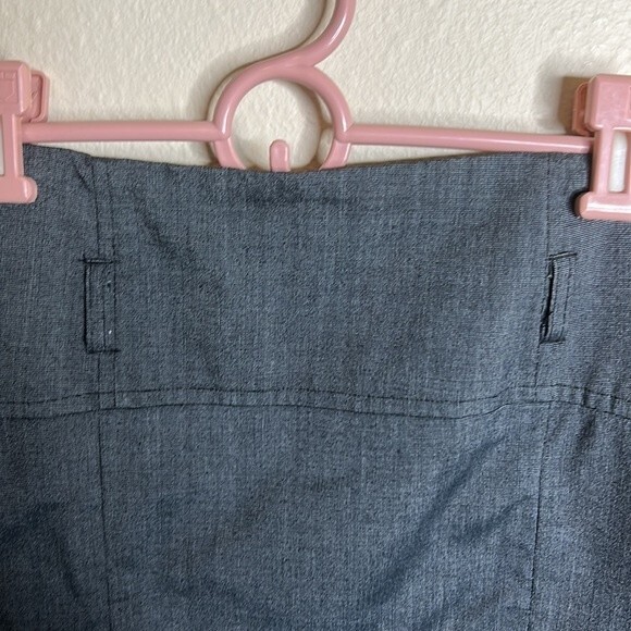 GNW Knee-Length Pencil Polyester Skirt Gray Size Medium - Picture 3 of 10